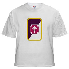 62MB - A01 - 04 - SSI - 62nd Medical Brigade White T-Shirt