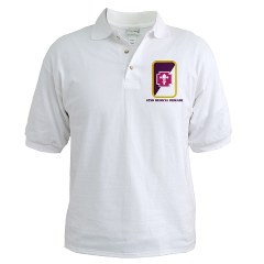 62MB - A01 - 04 - SSI - 62nd Medical Brigade with Text Golf Shirt