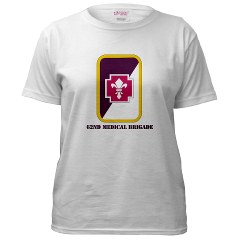 62MB - A01 - 04 - SSI - 62nd Medical Brigade with Text Women's T-Shirt