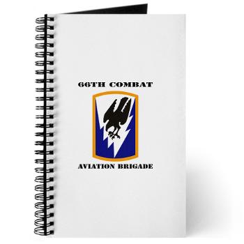 66CAB - M01 - 02 - SSI - 66th Combat Aviation Brigade with Text - Journal