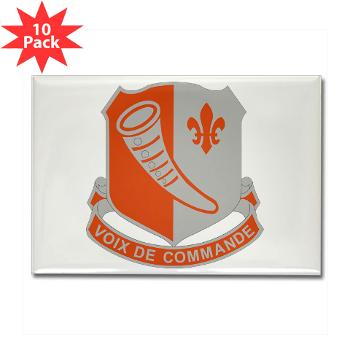 69SB - M01 - 01 - DUI - 69th Signal Battalion - Rectangle Magnet (10 pack) - Click Image to Close