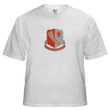 69SB - A01 - 04 - DUI - 69th Signal Battalion - White t-Shirt