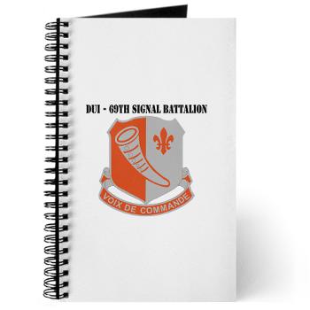 69SB - M01 - 02 - DUI - 69th Signal Battalion with Text - Journal
