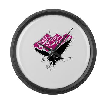 6AB101AR - M01 - 03 - DUI - 6th Aslt Bn - 101st Aviation Regiment Large Wall Clock - Click Image to Close