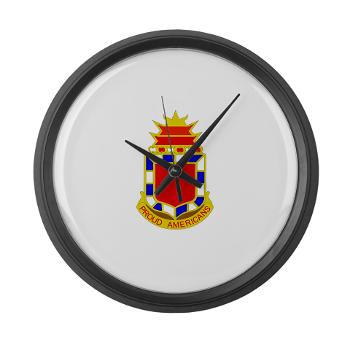 6B32FAR - M01 - 03 - DUI - 6th Battalion - 32nd FA Regiment - Large Wall Clock
