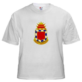 6B32FAR - A01 - 04 - DUI - 6th Battalion - 32nd FA Regiment - White T-Shirt