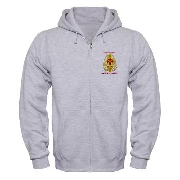 6B52AR - A01 - 03 - DUI - 6th Battalion, 52nd Aviation Regiment with Text - Zip Hoodie