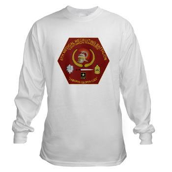 6MRB - A01 - 03 - DUI - 6th Medical Recruiting Bn Long Sleeve T-Shirt - Click Image to Close