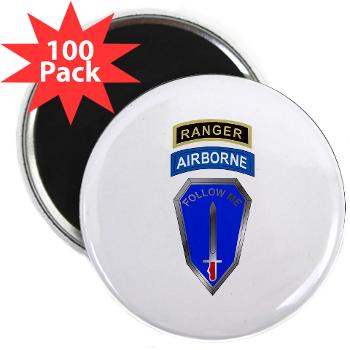 6RTB - M01 - 01 - DUI - 6th Ranger Training Bde - 2.25" Magnet (100 pack)