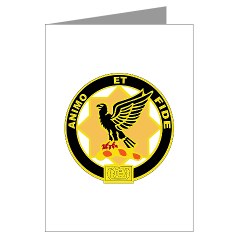 6S1CR - M01 - 02 - DUI - 6th Squadron - 1st Cavalry Regiment Greeting Cards (Pk of 10)