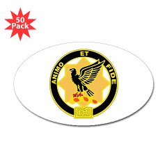 6S1CR - M01 - 01 - DUI - 6th Squadron - 1st Cavalry Regiment Sticker (Oval 50 pk) - Click Image to Close