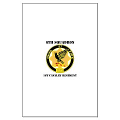 6S1CR - M01 - 02 - DUI - 6th Squadron - 1st Cavalry Regiment with Text Large Poster - Click Image to Close