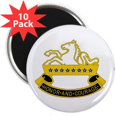 6S8CR - M01 - 01 - DUI - 6th Sqdrn - 8th Cavalry Regiment - 2.25" Magnet (10 pack) - Click Image to Close