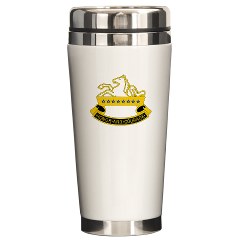 6S8CR - M01 - 03 - DUI - 6th Sqdrn - 8th Cavalry Regiment - Ceramic Travel Mug