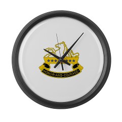 6S8CR - M01 - 03 - DUI - 6th Sqdrn - 8th Cavalry Regiment - Large Wall Clock - Click Image to Close
