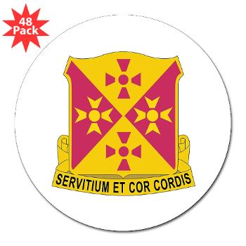 701BSB - M01 - 01 - DUI - 701st Bde - Support Bn - 3" Lapel Sticker (48 pk) - Click Image to Close