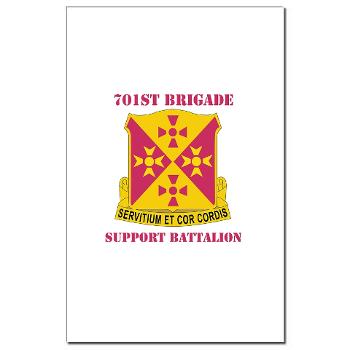 701BSB - M01 - 02 - DUI - 701st Bde - Support Bn with Text - Mini Poster Print - Click Image to Close