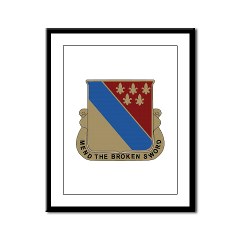 702BSB - M01 - 02 - DUI - 702nd Bde - Support Bn - Framed Panel Print - Click Image to Close