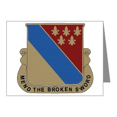 702BSB - M01 - 02 - DUI - 702nd Bde - Support Bn - Note Cards (Pk of 20)