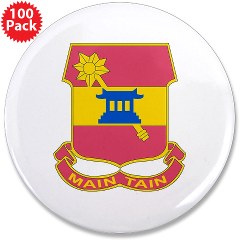 703BSB - M01 - 01 - DUI - 703rd Brigade - Support Battalion - 3.5" Button (100 pack)