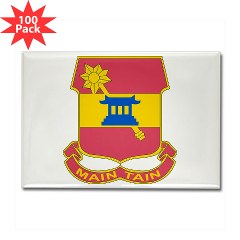 703BSB - M01 - 01 - DUI - 703rd Brigade - Support Battalion - Rectangle Magnet (100 pack) - Click Image to Close