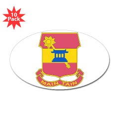 703BSB - M01 - 01 - DUI - 703rd Brigade - Support Battalion - Sticker (Oval 10 pk)