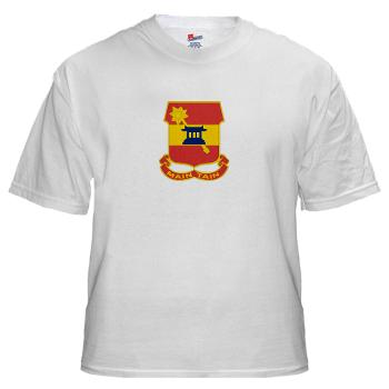 703SB - A01 - 04 - DUI - 703rd Support Battalion - White T-Shirt