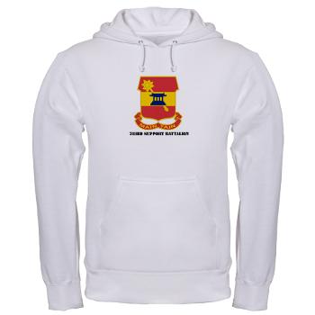 703SB - A01 - 03 - DUI - 703rd Support Battalion with Text - Hooded Sweatshirt