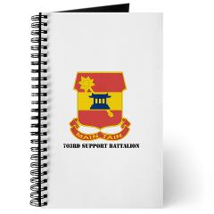 703SB - M01 - 02 - DUI - 703rd Support Battalion with Text - Journal