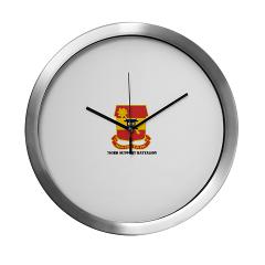 703SB - M01 - 03 - DUI - 703rd Support Battalion with Text - Modern Wall Clock