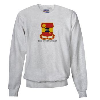703SB - A01 - 03 - DUI - 703rd Support Battalion with Text - Sweatshirt