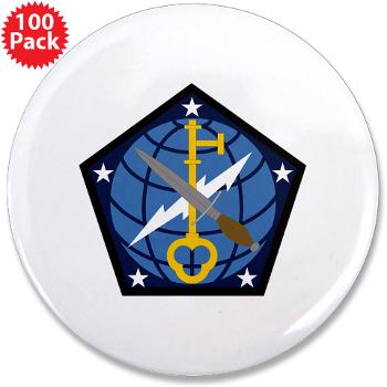 704MIB - M01 - 01 - SSI - 704th Military Intelligence Brigade - 3.5" Button (100 pack) - Click Image to Close