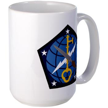 704MIB - M01 - 03 - SSI - 704th Military Intelligence Brigade - Large Mug