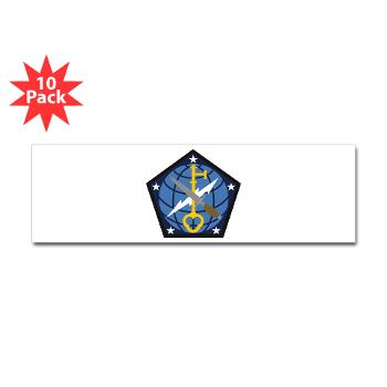 704MIB - M01 - 01 - SSI - 704th Military Intelligence Brigade - Sticker (Bumper 10 pk)