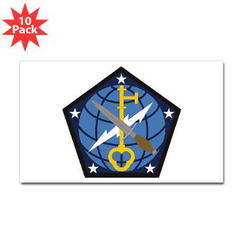 704MIB - M01 - 01 - SSI - 704th Military Intelligence Brigade - Sticker (Rectangle 10 pk)