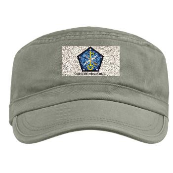 704MIB - A01 - 01 - SSI - 704th Military Intelligence Brigade with Text - Military Cap