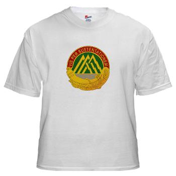 70BSB - A01 - 04 - 70th Bde Support Bn White T-Shirt - Click Image to Close