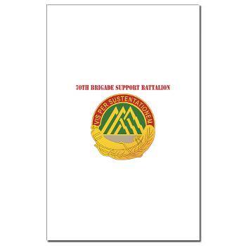 70BSB - M01 - 02 - 70th Bde Support Bn with Text Mini Poster Print