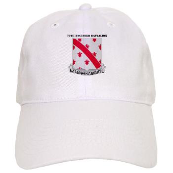 70EB - A01 - 01 - DUI - 70th Engineer Battalion with Text - Cap - Click Image to Close