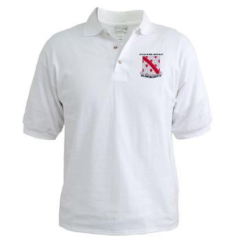 70EB - A01 - 04 - DUI - 70th Engineer Battalion with Text - Golf Shirt