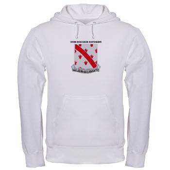70EB - A01 - 03 - DUI - 70th Engineer Battalion with Text - Hooded Sweatshirt