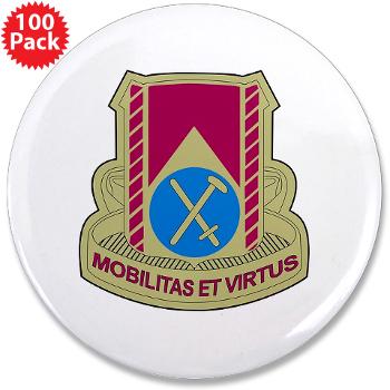 710BSB - M01 - 01 - DUI - 710th Bde - Support Bn - 3.5" Button (100 pack)