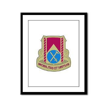 710BSB - M01 - 02 - DUI - 710th Bde - Support Bn - Framed Panel Print