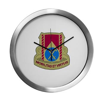 710BSB - M01 - 03 - DUI - 710th Bde - Support Bn with Text - Modern Wall Clock