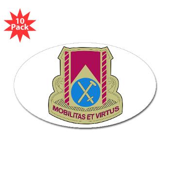710BSB - M01 - 01 - DUI - 710th Bde - Support Bn - Sticker (Oval 10 pk) - Click Image to Close
