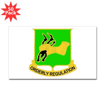 720MPB - M01 - 01 - DUI - 720th Military Police Battalion - Sticker (Rectangle 50 pk)