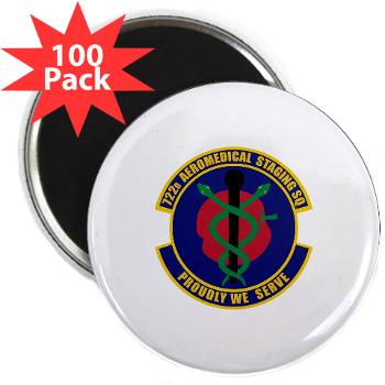 722ASS - M01 - 01 - 722nd Aeromedical Staging Squadron - 2.25" Magnet (100 pack)