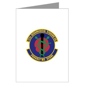 722ASS - M01 - 02 - 722nd Aeromedical Staging Squadron - Greeting Cards (Pk of 10) - Click Image to Close