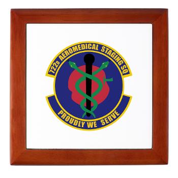722ASS - M01 - 03 - 722nd Aeromedical Staging Squadron - Keepsake Box - Click Image to Close