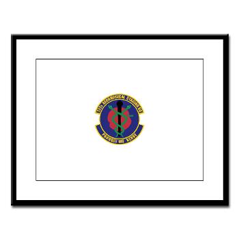 722ASS - M01 - 02 - 722nd Aeromedical Staging Squadron - Large Framed Print - Click Image to Close